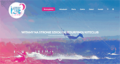 Desktop Screenshot of kiteclub.pl